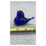 Cobalt Bluebird of Happiness Paperweight