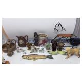 Home Decor Figurines made of Wood, Ceramic and/or