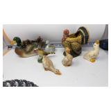 Ceramic Bird Figurines