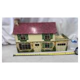 1950s Louis Marx & Co. tin lithograph dollhouse