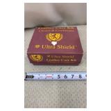 Ultra Shield leather care kit for cleaner and
