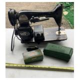 Vintage Singer 99K Electric Sewing Machine 1950s