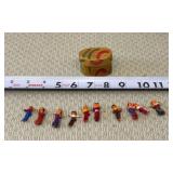 Traditional Handmade Guatemalan Worry Dolls, also