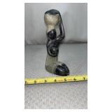 Vintage African Folk Art Hand-Carved Stone