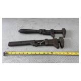 Antique Adjustable Wrenches/Monkey Wrenches