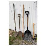 Hoe, Axe and Shovels