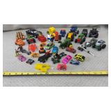 Toy Cars including ERTL John Deere Tractor and