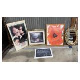 Home Interior, Movie Poster, Framed Mirror and