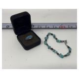 Southwestern -style beaded jewelry pieces