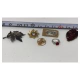 Vtg Costume Jewelry