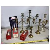 Electric Candles, candelabras and candlesticks,