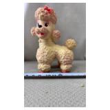 1963  Sun Rubber Company French Poodle Dog Toy