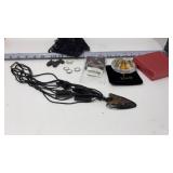 Paparazzi Earrings, Toe Rings, black and brown