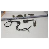 Western Style Bolo Tie, Belt Bickles, Key Chains
