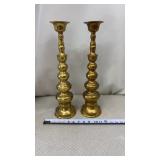 Homco Brass Candlesticks