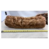 Brown Fur Pillow