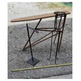 Metal Plant Stand, Wooden Ironing Board and more
