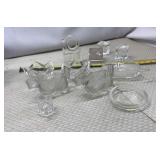 Clear Glass Figurines Home Decor