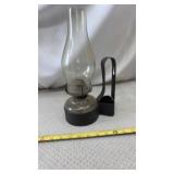 Vtg-style wall-mount oil lamp