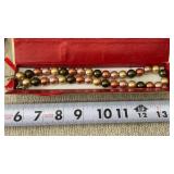 Honora necklace featuring multicolored freshwater