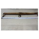 Antique Wood/Iron Singletree Yolk