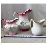 Victorian Era Antique Pitchers
