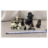 Vintage Poodle Figurines includes Vintage Napco