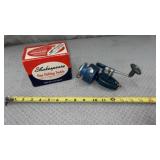 Vtg Blue Garcia Mitchell 410A spinning fishing
