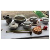Guardian Service Triangular Hammered Aluminum Pot