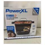 NIB PowerXL StirMax 7.5 Qt Multi-Cooker,