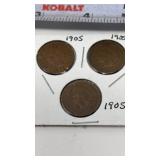 3-1905 United States Indian Head Cents