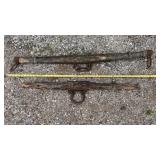 2-Wooden & Cast Iron Singletree