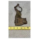 WWII-era military surplus leather pistol holster