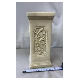 White indoor outdoor garden plinth pedestal