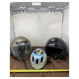 Harley Davidson and Fulmer Helmets with Kids