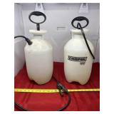 Two 2 Gallon Hand Sprayers.