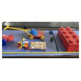Monster Lego Block, Play Golf Club, Lawnmower,