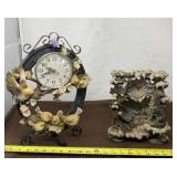 Turtle King Bird Clock and Train Wolf Clock.