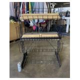 Iron Rack Display 34.5" x 16" x 44"