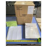 10 Boxes of New Mailing Blank White Labels