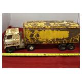 1960ï¿½s Pressed Steel Truck and Trailer Rusty