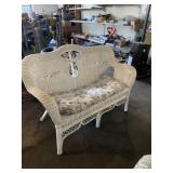Wicker Loveseat