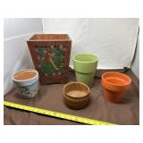 Assortment of Flower Pots