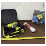 All New Ryobi Electric Drill with Case, Wireless