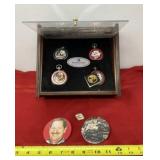 Franklin Mint Dale Earnhardt Pocket Watch in