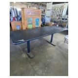 Black T Base Table