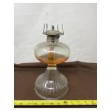 Oil Lamp Base Only with Some Oil and NO Shade
