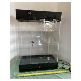 Plastic Light Up Show Case with Key