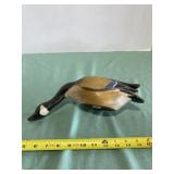 Wood Goose Statue.