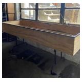 Wood Table for Displaying Items 97"x35"X39"